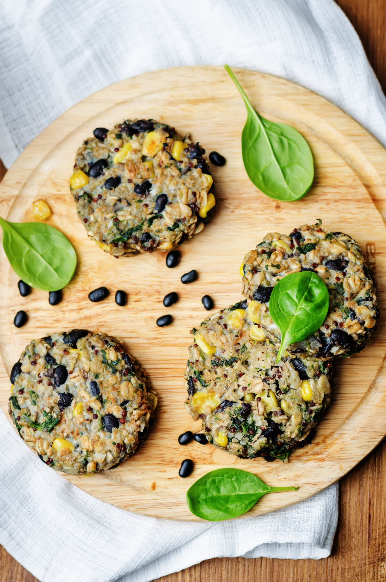 Reverse Your Fatty Liver Black Bean Burger