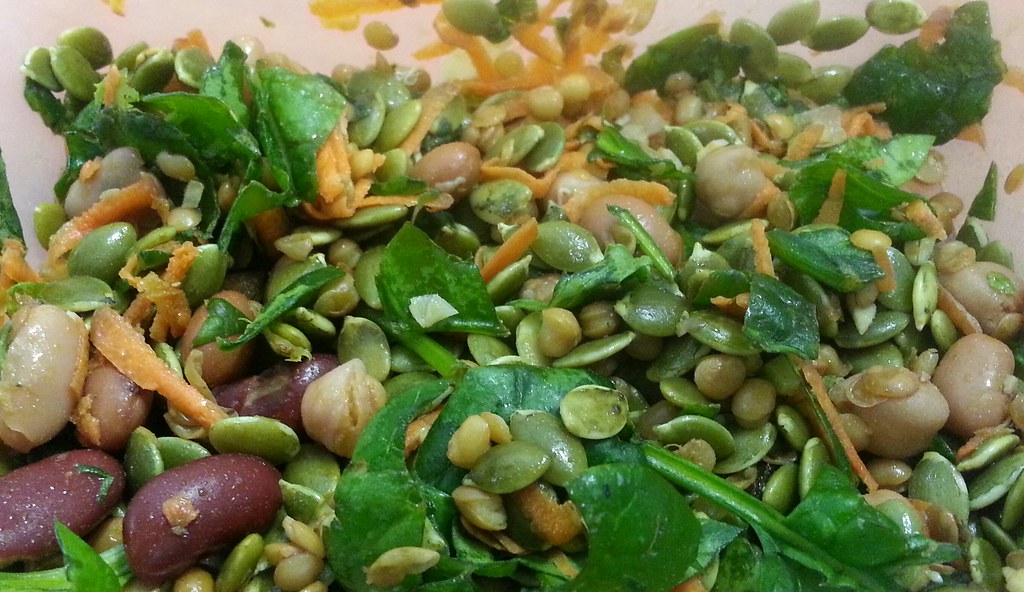 Reverse Your Fatty Liver Chickpea and Pumpkin Seed Salad