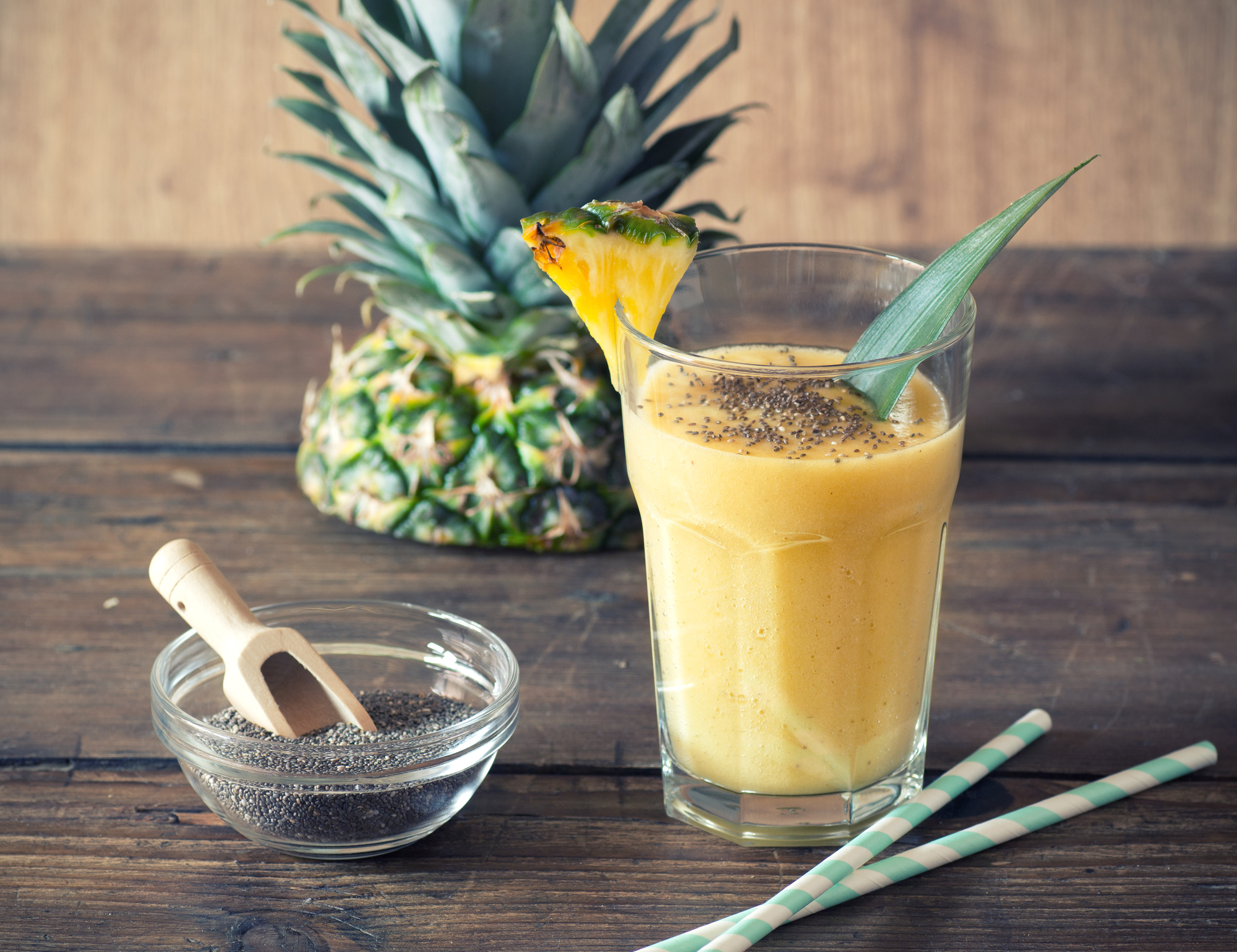 Reverse Your Fatty Live Pina Colada Smoothie