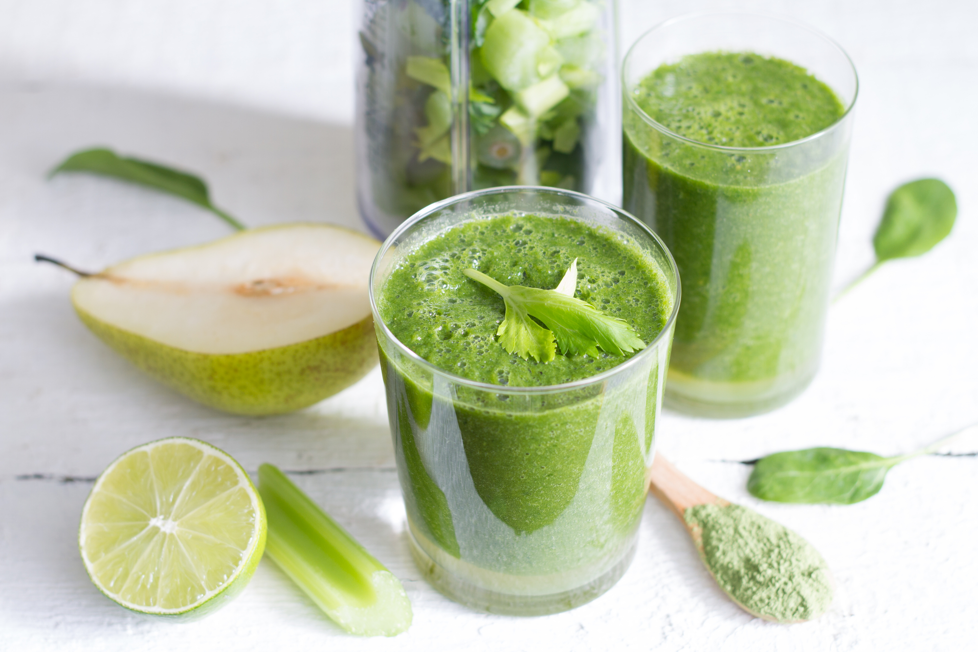 Reverse Your Fatty Liver Dandelion Pear Smoothie