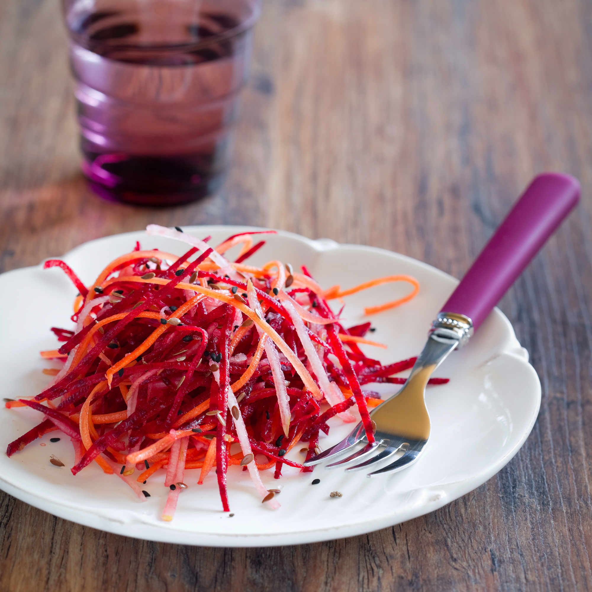 Reverse Your Fatty Liver Raw Beet Salad