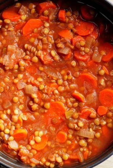 Reverse Your Fatty Liver Tomato and Lentil Soup