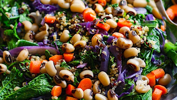 Reverse Your Fatty Liver Black Eyed Pea Power Salad