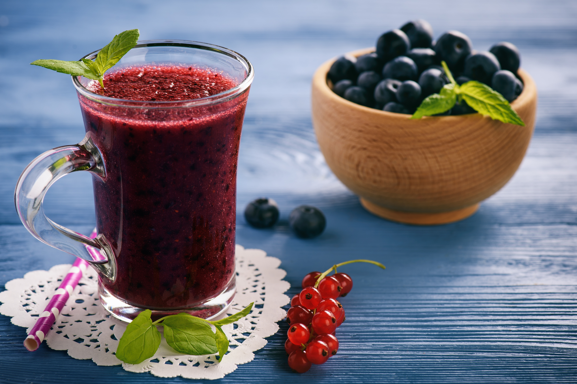Reverse Your Fatty Liver Basic Blueberry Smoothie