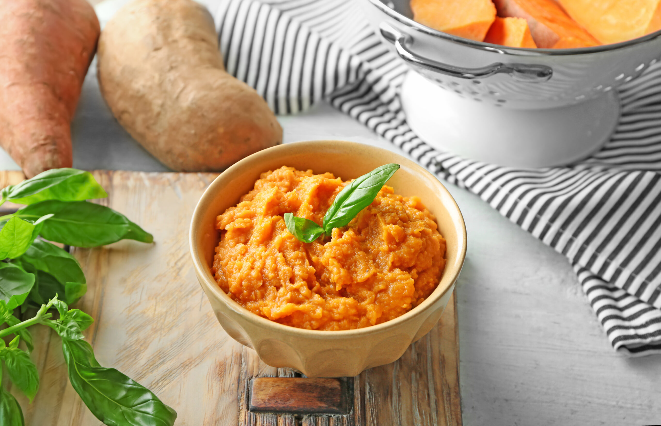 Reverse Your Fatty Liver Sweet Potato Garlic Mash