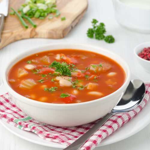 Reverse Your Fatty Liver Slow Cooker Hearty Vegetable and Bean Soup ...