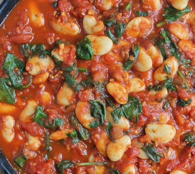 Reverse Your Fatty Liver Smokey Sweet Beans & Tomatoes